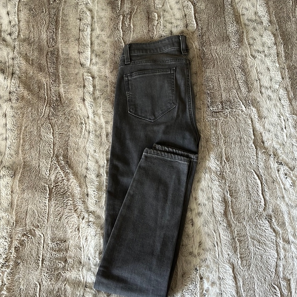 Paige gray skinny jeans